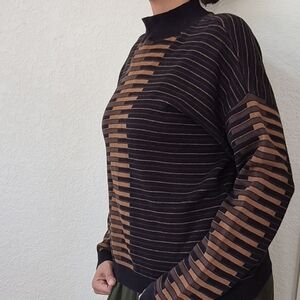 Worthington, Cotton Blend , Mock Neck Swester